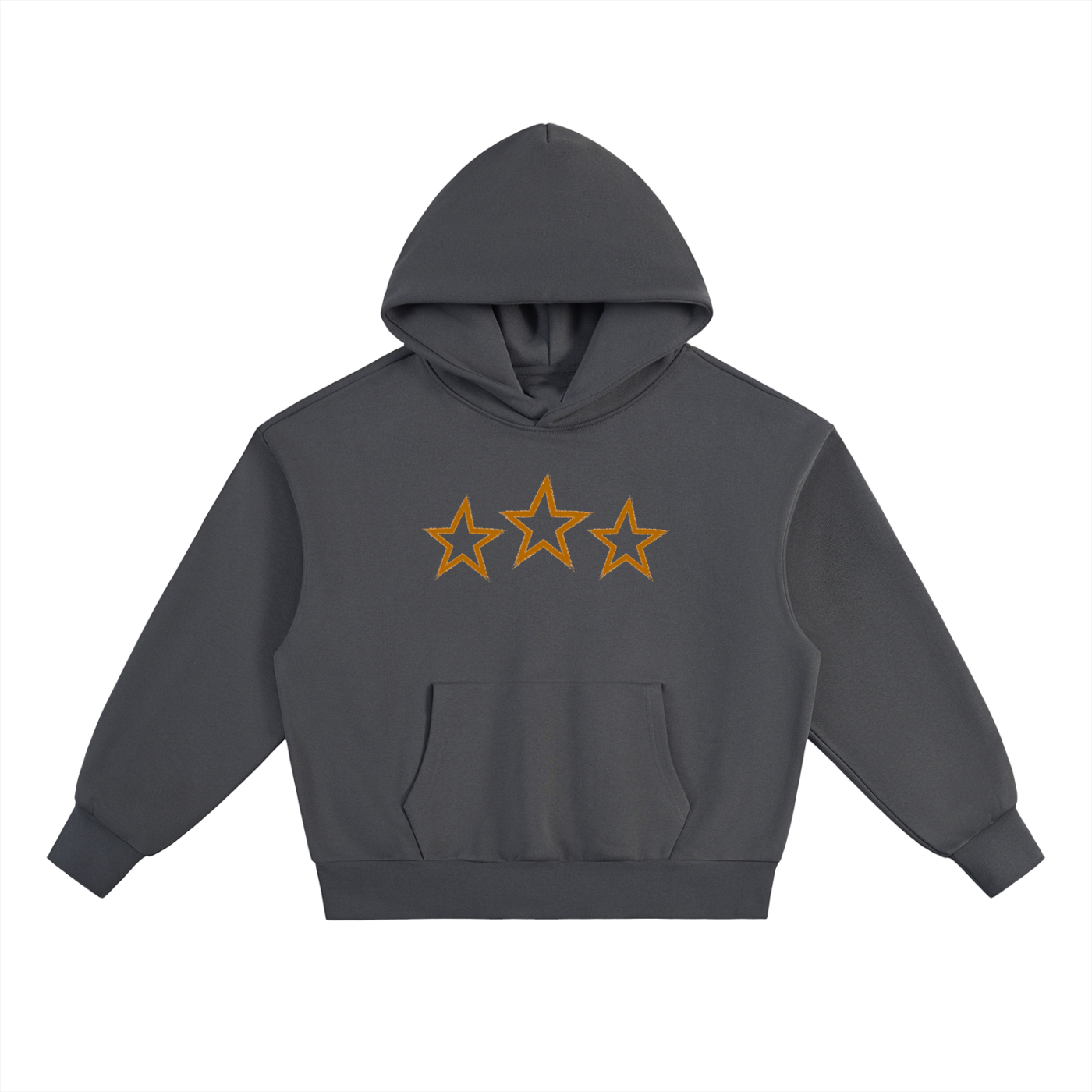 baggy 3 stars hoodie
