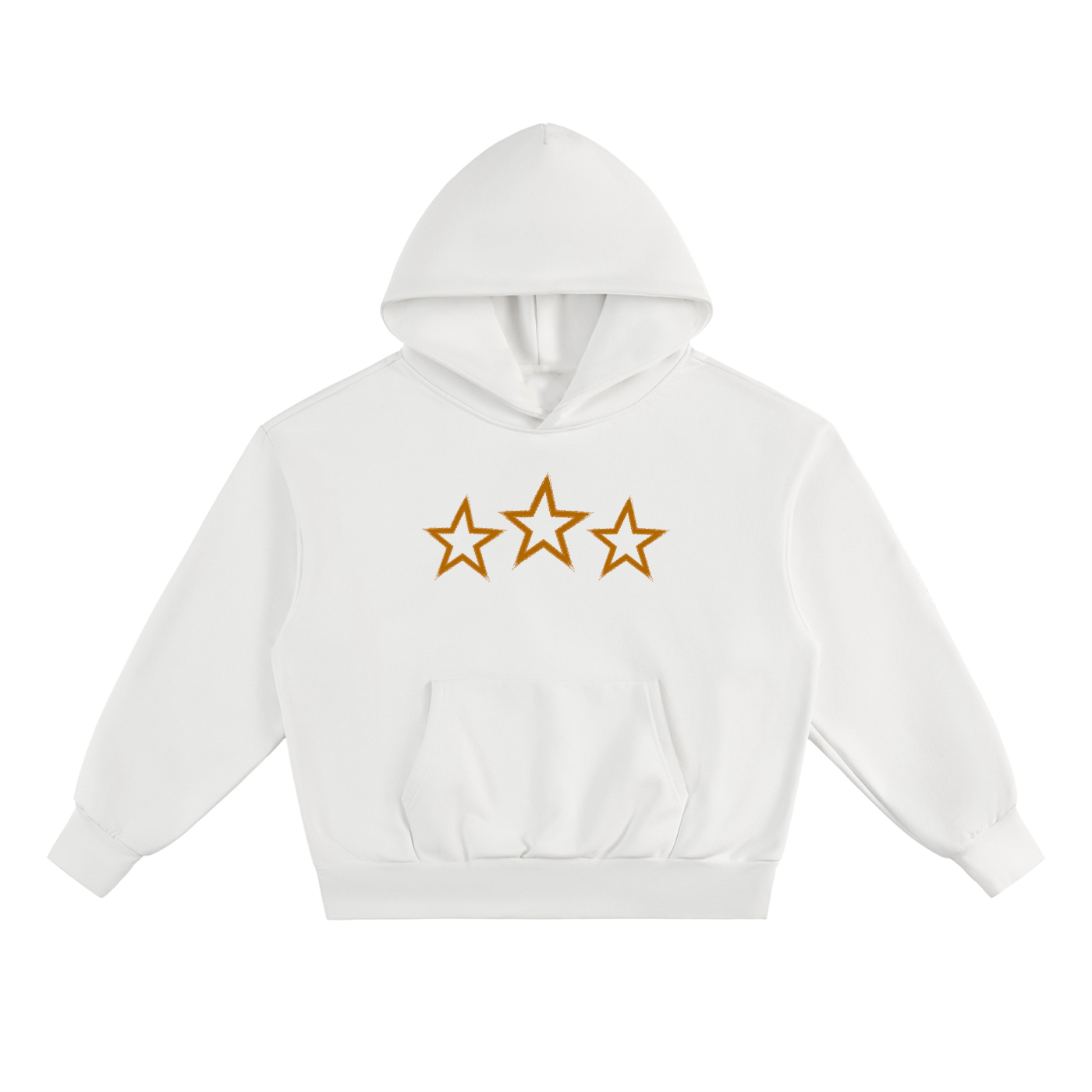 baggy 3 stars hoodie