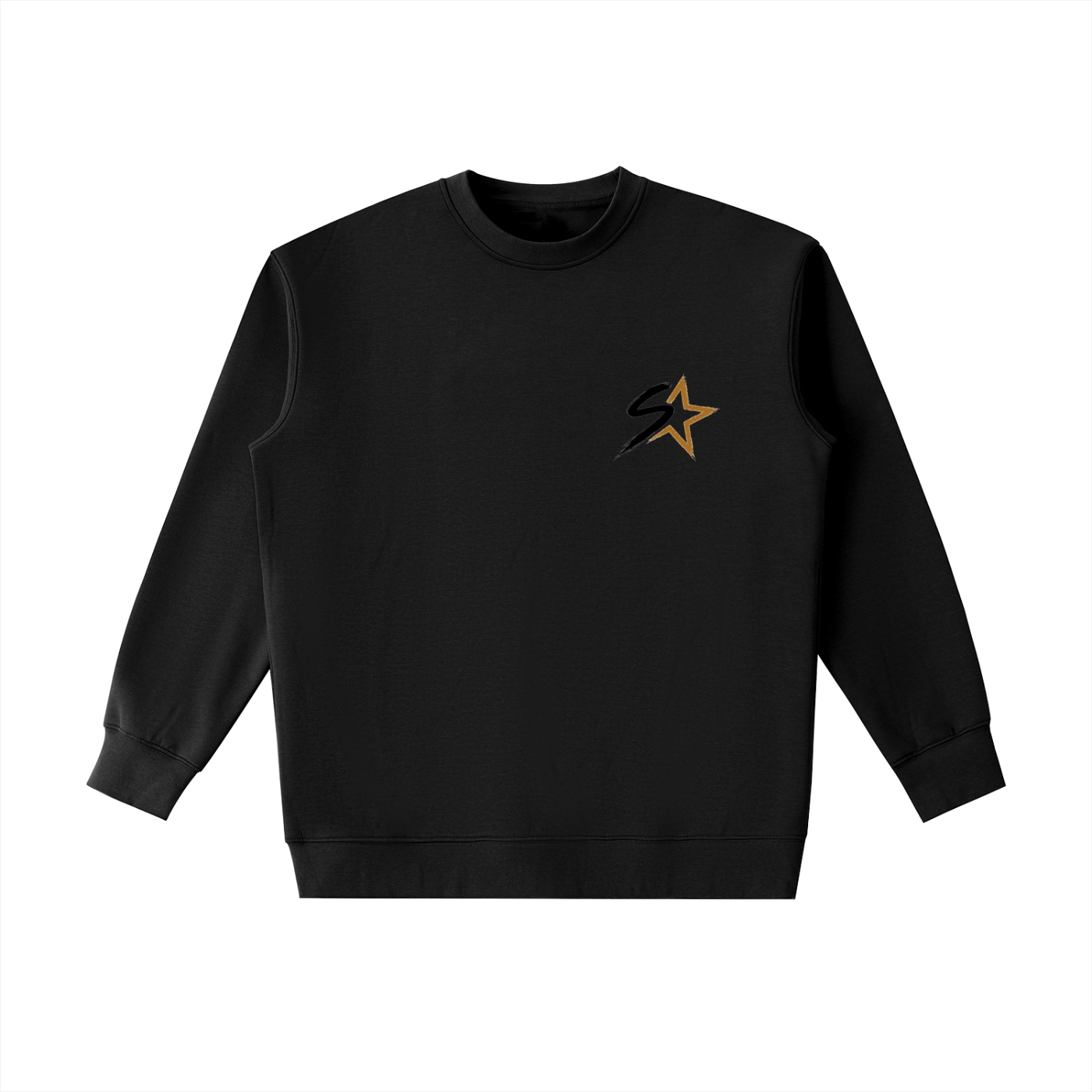 baggy crew-neck