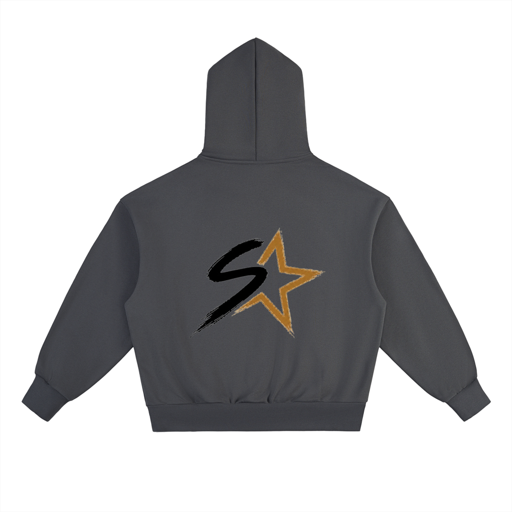 heavy simple baggy hoodie