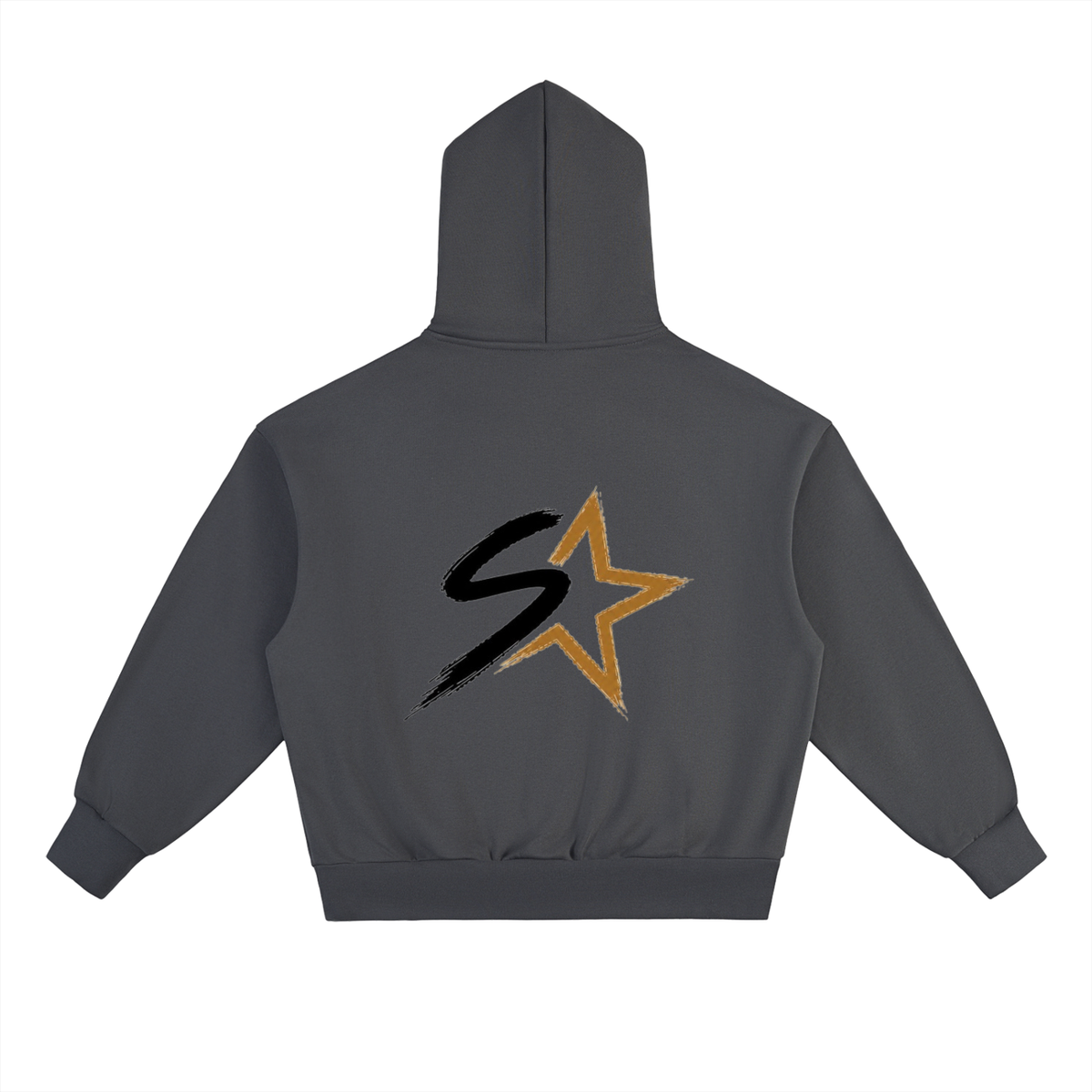 heavy simple baggy hoodie
