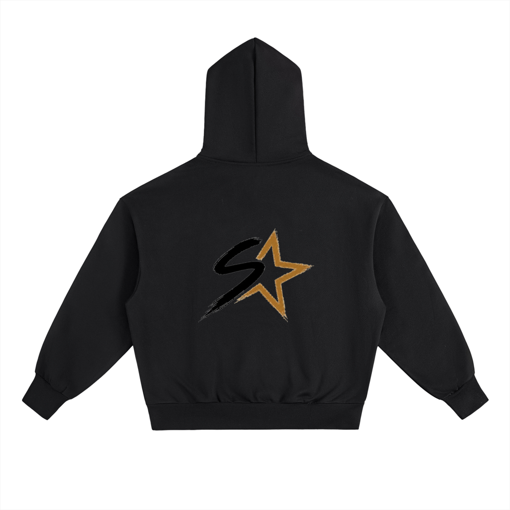 baggy 3 stars hoodie
