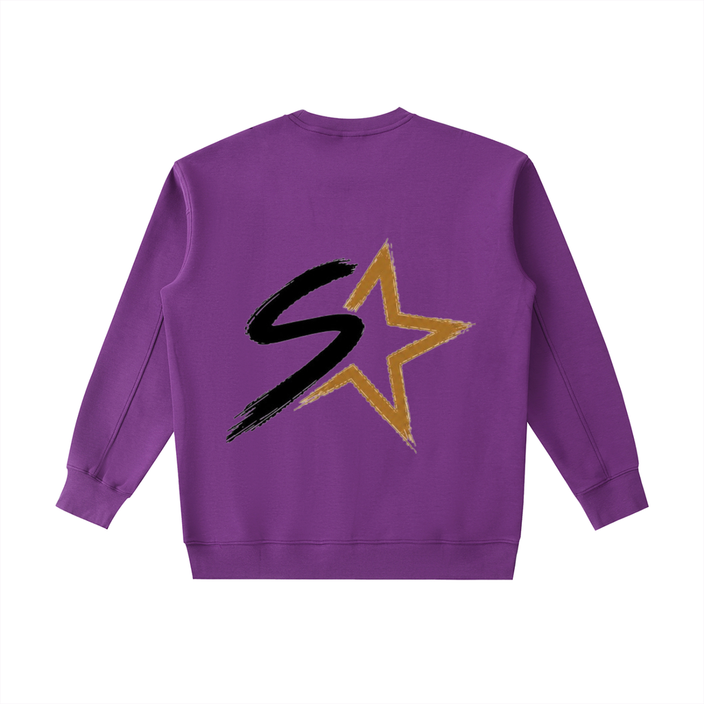 baggy crew-neck