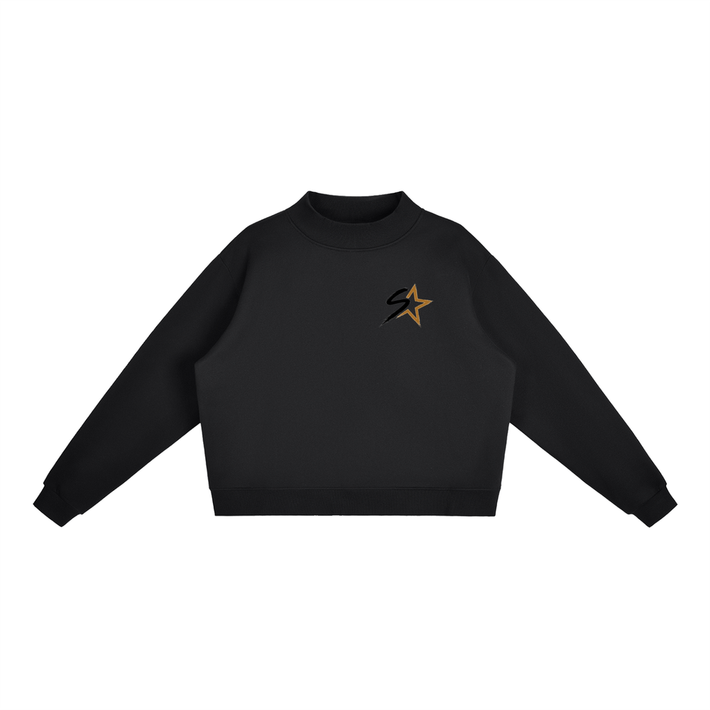 women baggy crew-neck