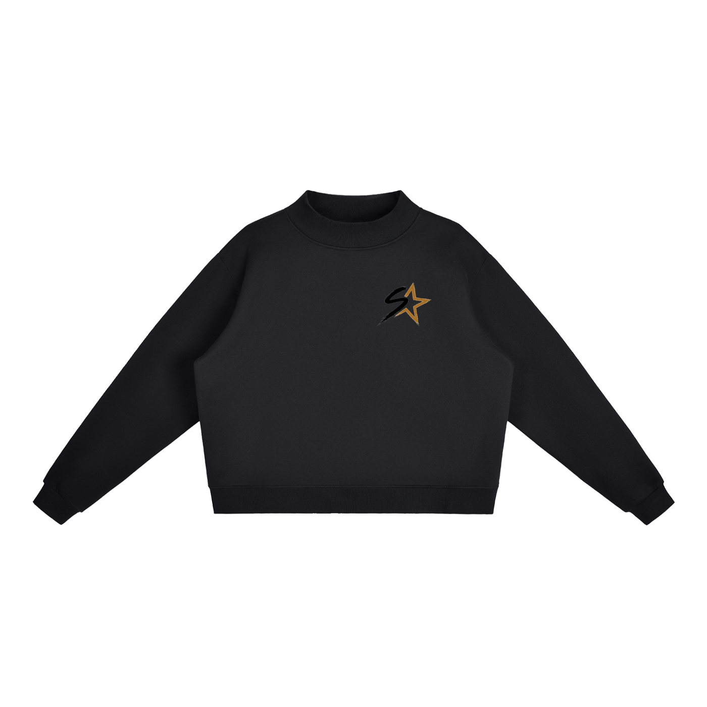 women baggy crew-neck