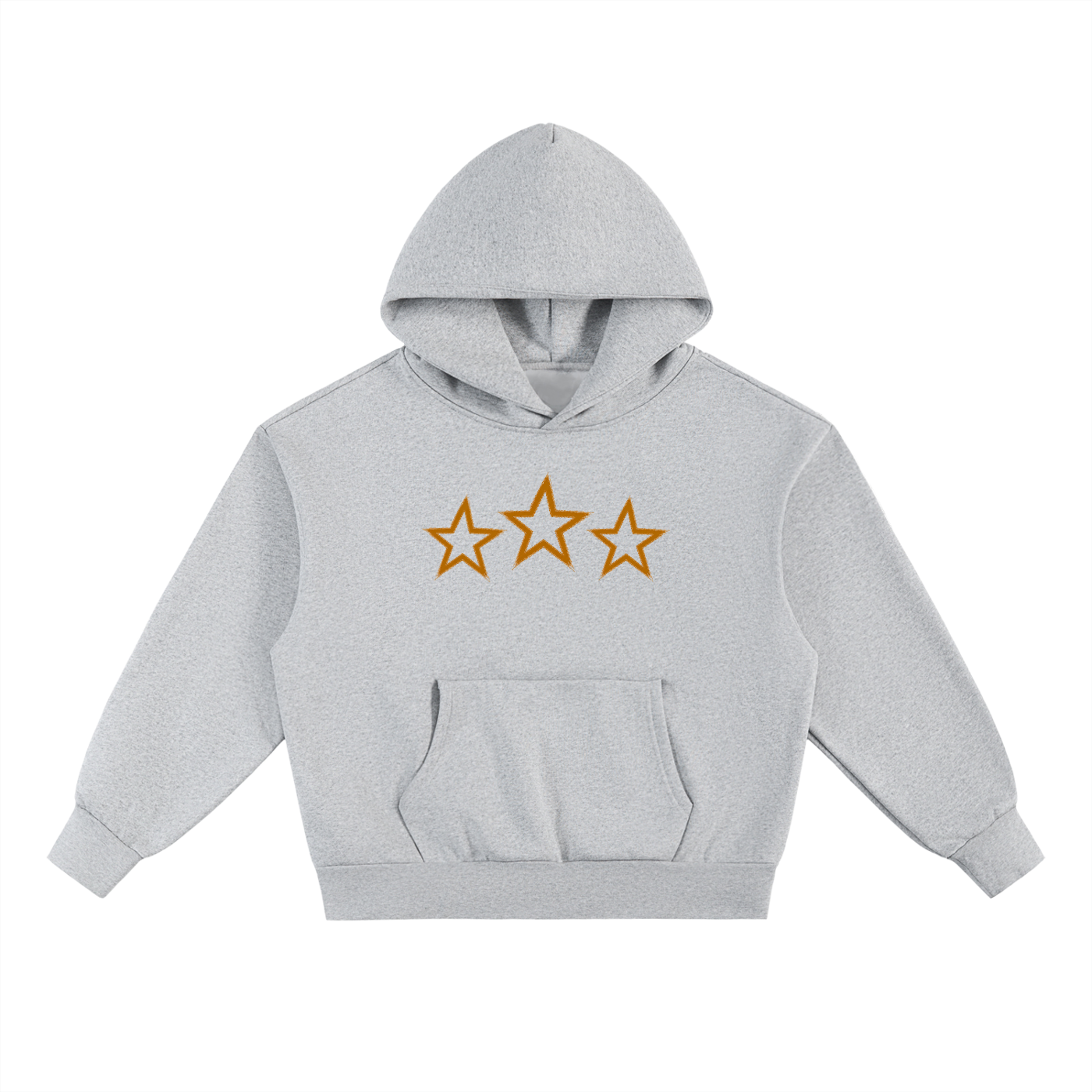 baggy 3 stars hoodie