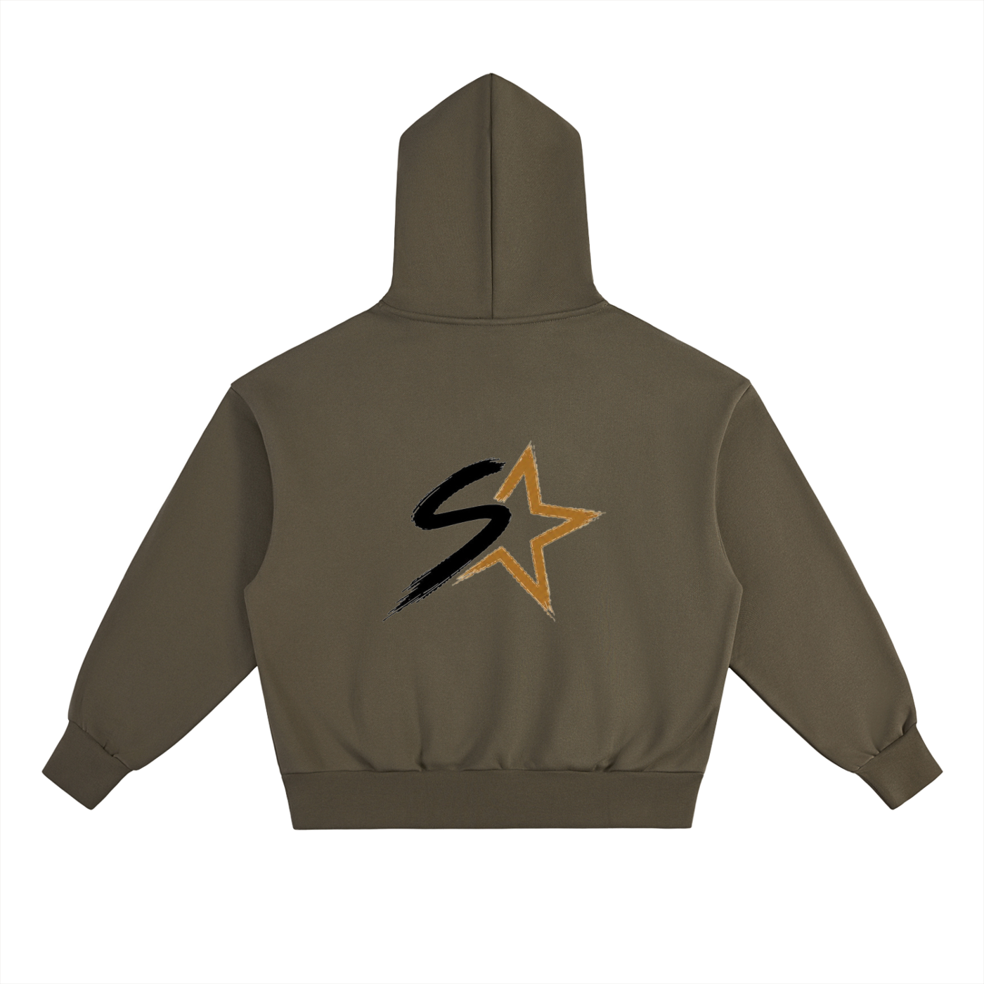baggy 3 stars hoodie
