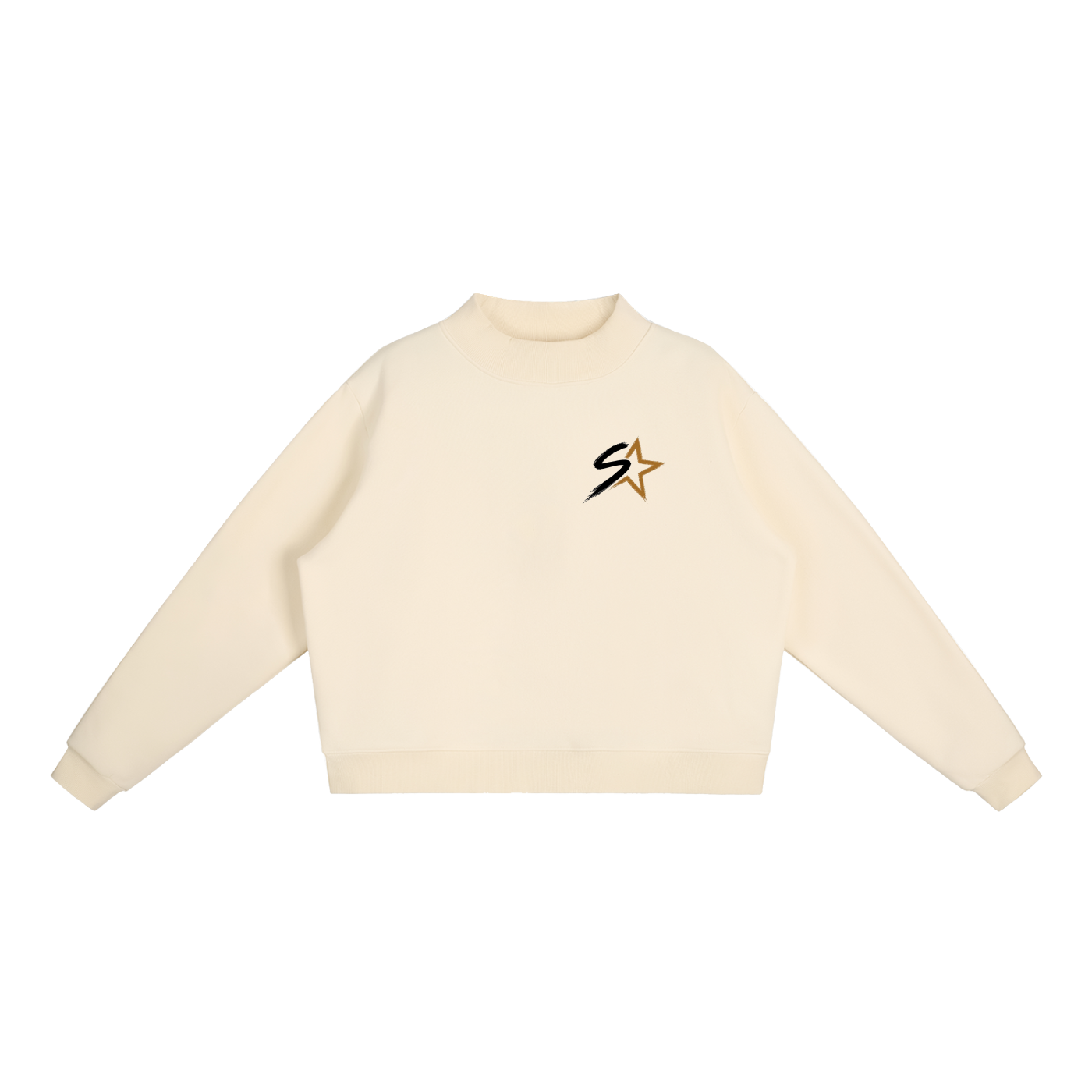 women baggy crew-neck