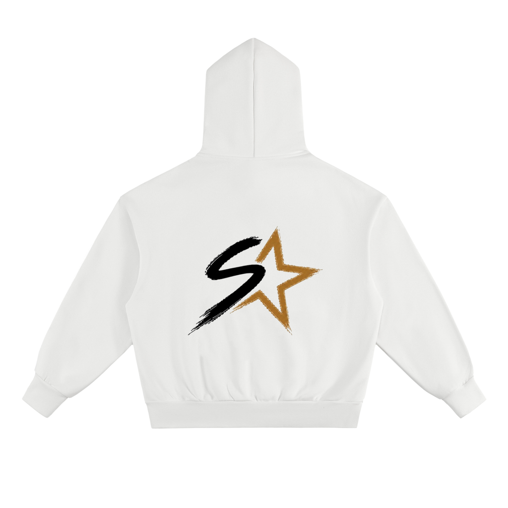 heavy simple baggy hoodie