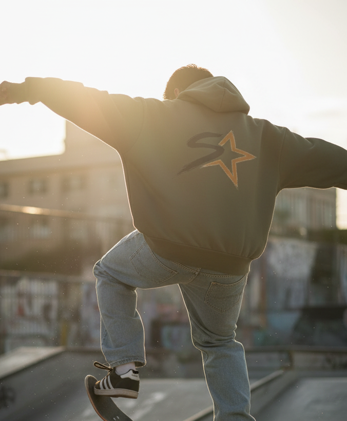 Stella Hoodie - Back Clean Action